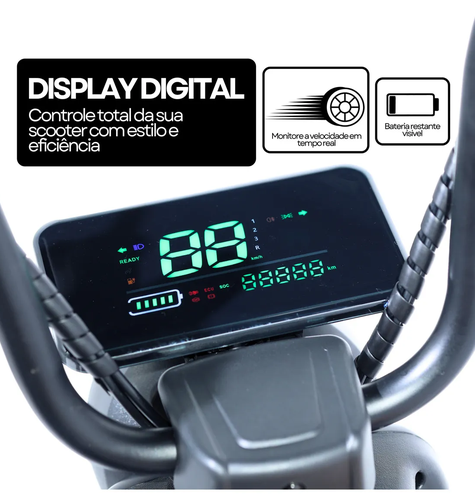 bicicleta elétrica NADO C2 1000W