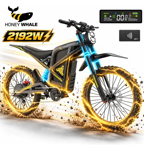 Bicicleta Elétrica HONEYWHALE BK09 2192W