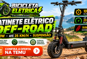 Patinete Elétrico Off-Road 1000W